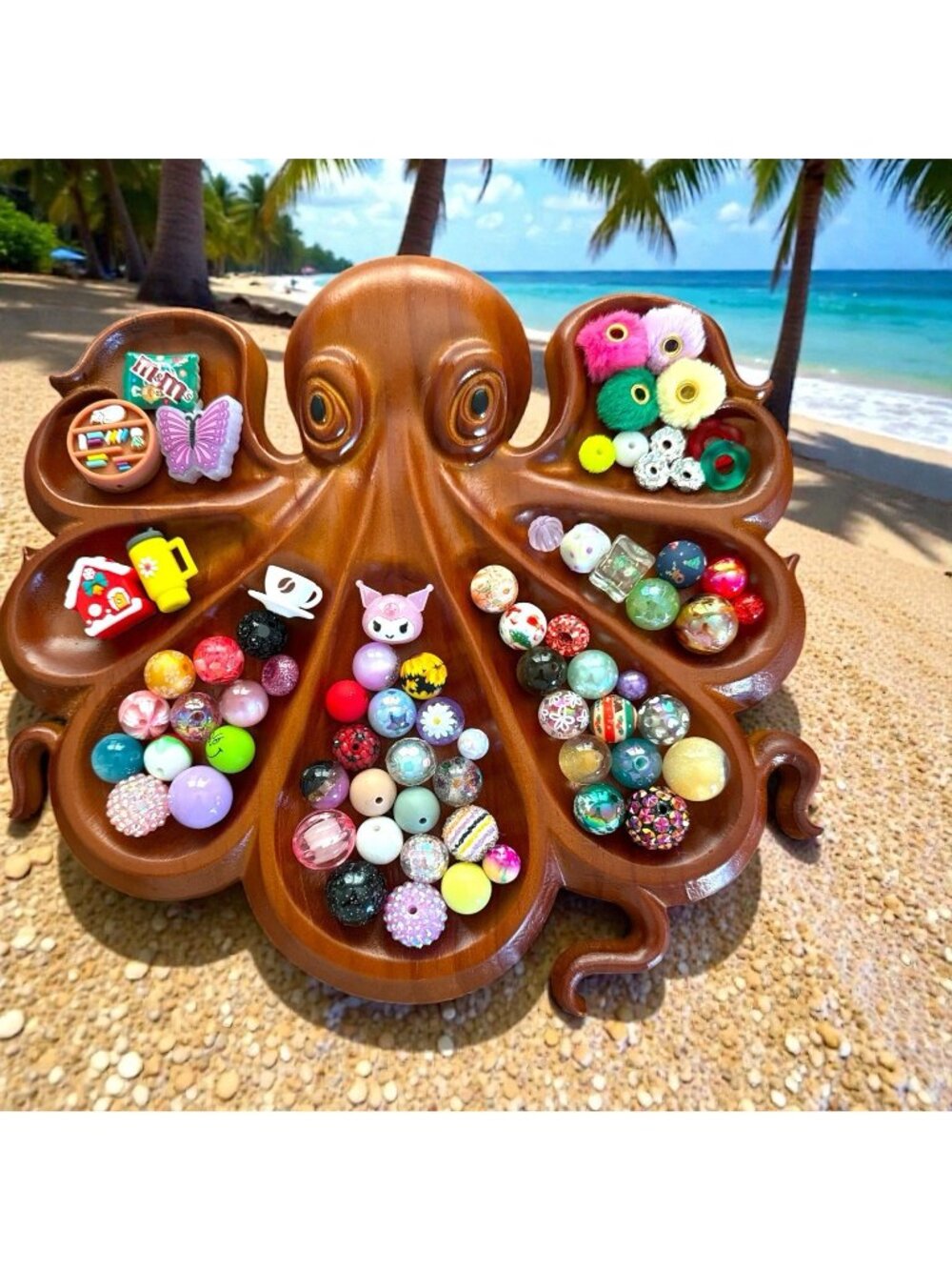 Lot Of 55+ Beads, Focals, & Spacers For Beadable Pens Etc.  #65